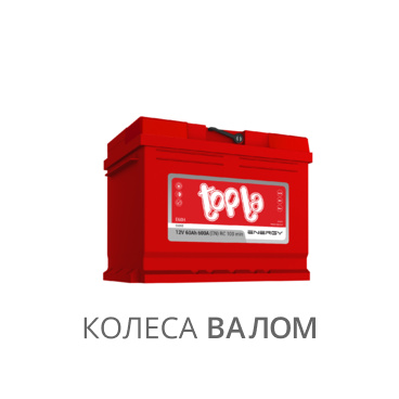 TOPLA Energy 12В 6ст 60 а/ч оп 108060 E60H 56008